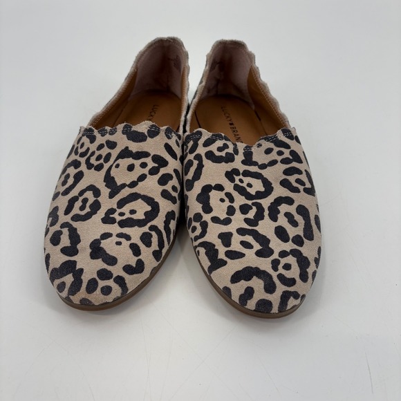 Lucky‎ Brand Leopard Slip On Flats 8.5 - Picture 4 of 9